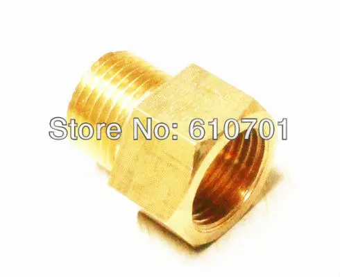 

Lot20 латунный фитинг трубы 1/8 "Папа x 1/4" шестигранный Женский BSPP Соединительный адаптер редуктор втулка