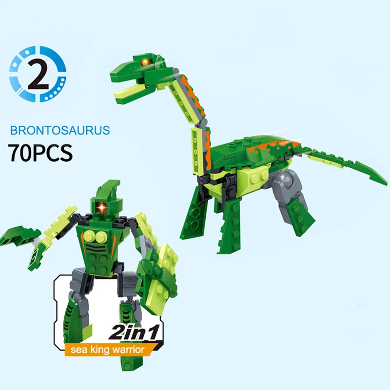8705 головоломка блоки 6in1dinosaur Diy строительные Обучающие игрушки для детей