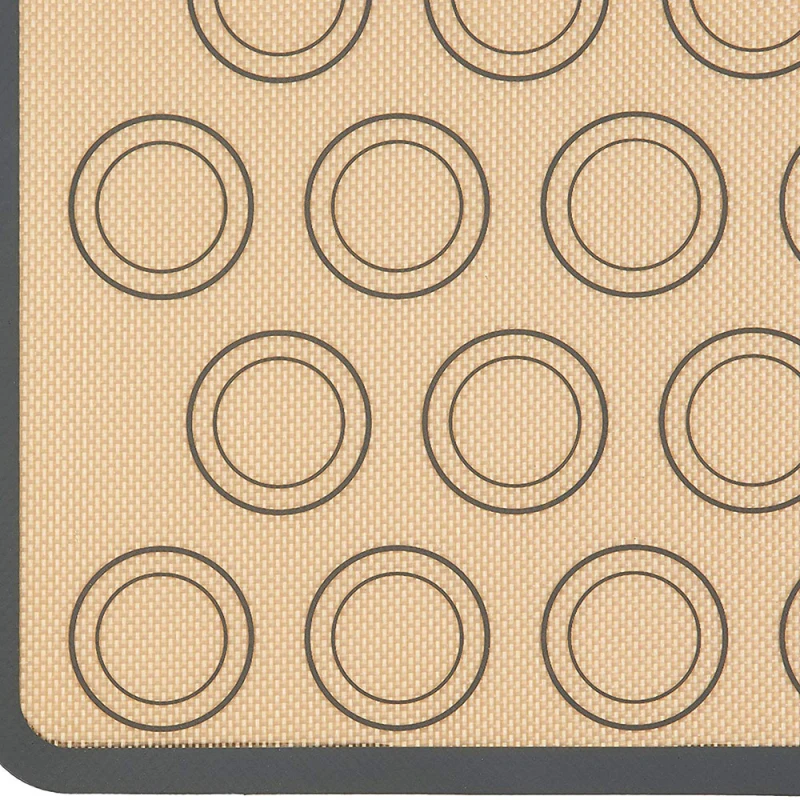 2pcs Home Non-Stick Silicone Baking Mat Oven Pastry Macaron Cake Sheet Kitchen Silicone Baking Mat Baking Tools for Cakes