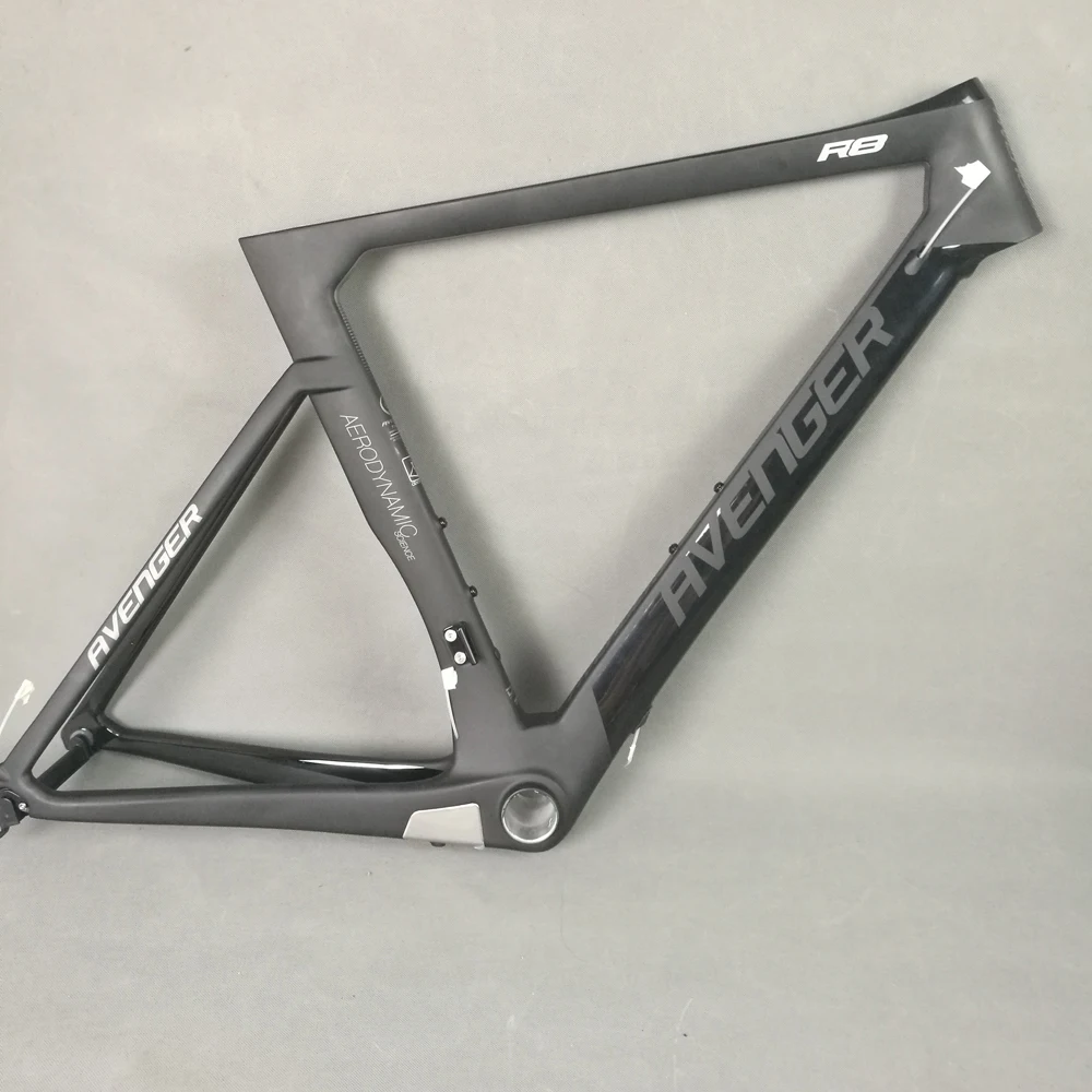 Карбоновая дорожная оправа рама для велосипеда Avenger R8 FM169 с подседельный штырь и
