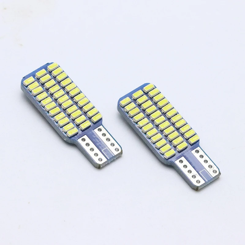2 шт. T10 светодиодный 194 W5W CANBUS 3014SMD ошибок автомобиля клиновидные боковые