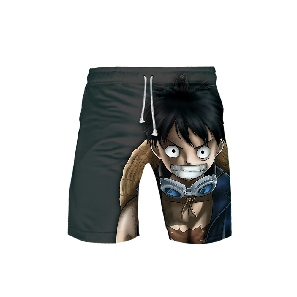 Новые стильные шорты Monkey D Luffy аниме цельные модные трендовые 2019 Kpop популярные
