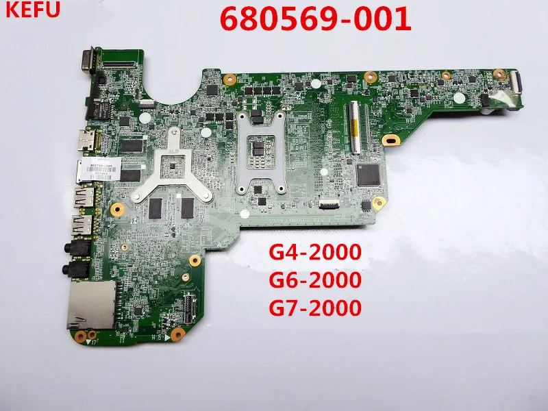Материнская плата KEFU DA0R33MB6E0 для HP G4 2000 G6 G7 материнская ноутбука 680569 001 501 100%