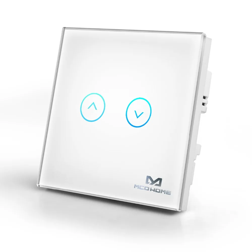 Z WAVE плюс MCO дома Стекло сенсорный затвор C321 для управления жалюзи рольставни