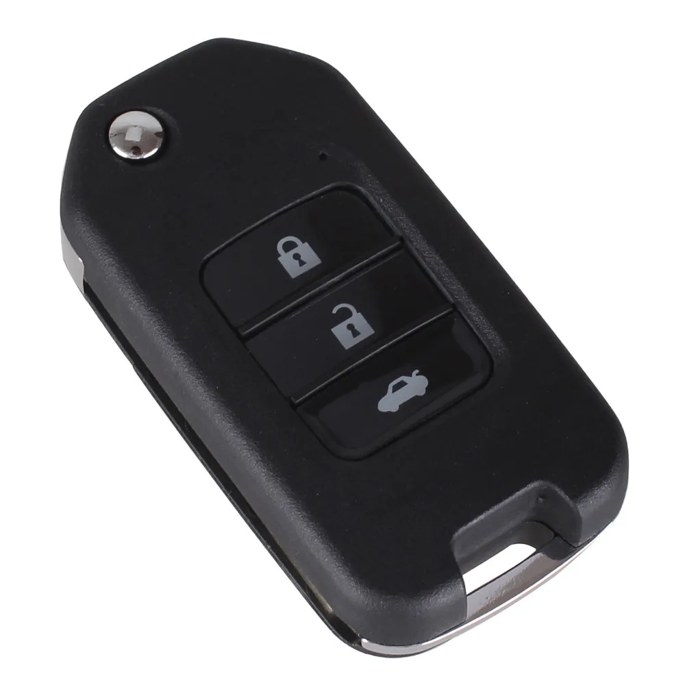 KEYYOU дистанционный ключ автомобильный ключ чехол складной флип-чехол Брелок для Honda CRIDER JADE CIVIC ACCORD CITY ODYSSEY