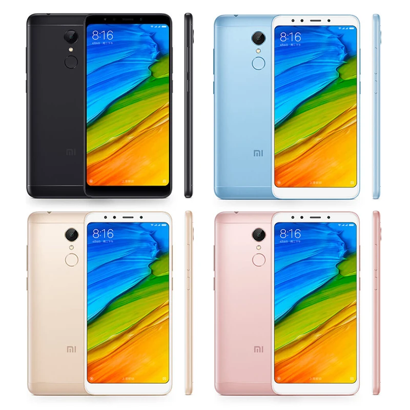 Глобальная версия Xiaomi Redmi 5 Redmi5 2 Гб ОЗУ 16 ПЗУ Смартфон Snapdragon 450 Восьмиядерный 12.0MP 7