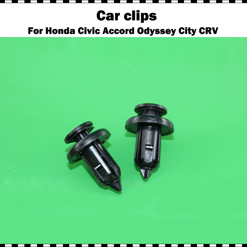 

Quality Plastics Packed Black Insight Front Bumper Locking Hooks Clip Fastener Push Latch Rivet Trim Rivet For Honda Accord CRV