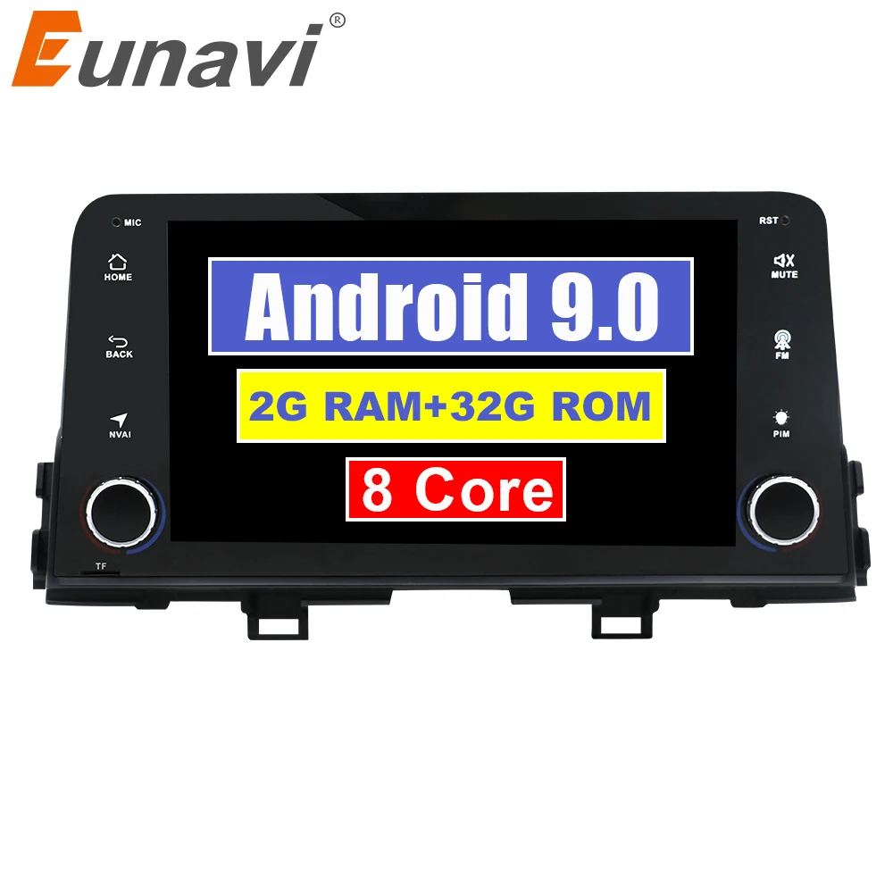 Android 9 0 Octa 8 core автомобильный dvd для Kia Picanto Morning 2017 2018 gps навигация мультимедийный