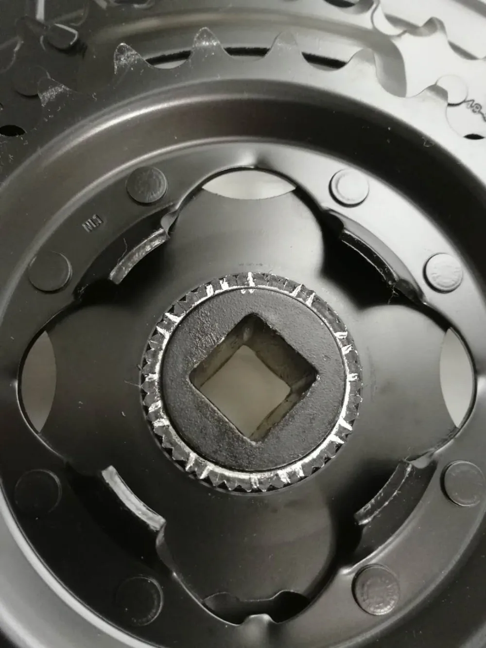 Shimano FC-M371 Acera квадратный конус 170 мм велосипед Тройная цепь-26-36-48т