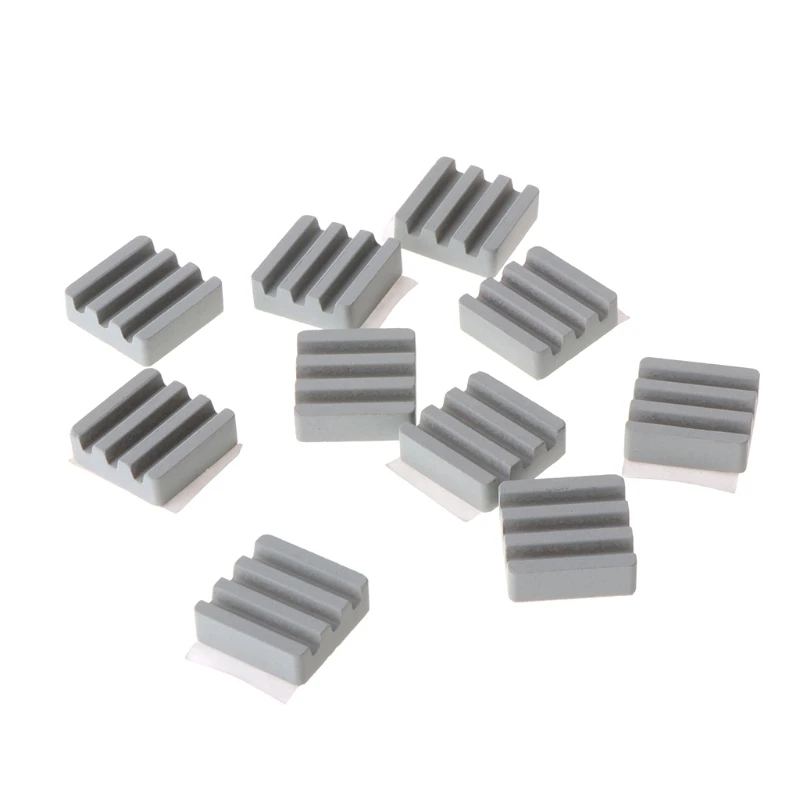 10 шт. керамические радиаторы для охлаждения процессора Raspberry Pi 3 2B Orange pi|Кулеры и