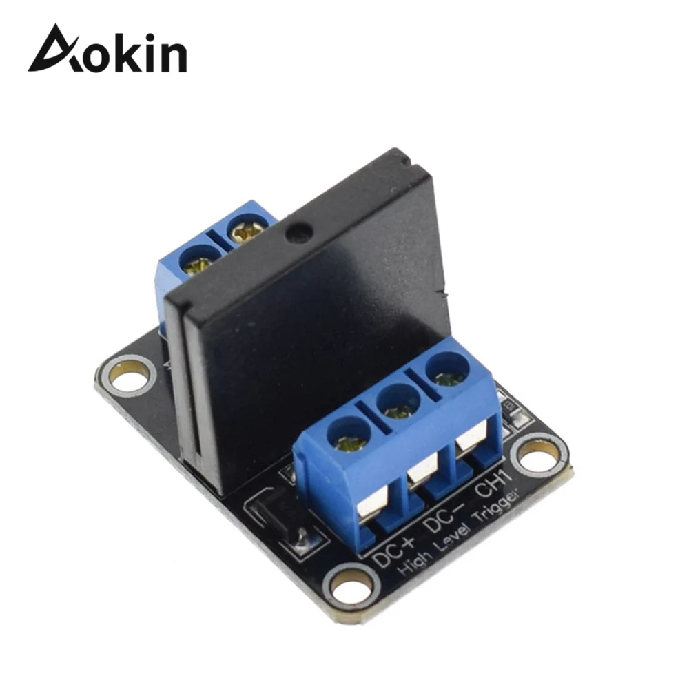 Одноканальное твердотельное реле для arduino diy kit внешний аккумулятор на 5 В