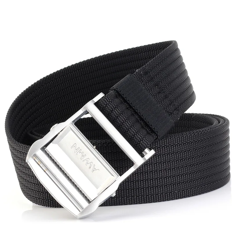 

Metal Buckle Elastic Belt Male Army Tactical Outdoor Canvas Thicken Cummerbunds High Quality Casual Sport Strap Grey Black Red