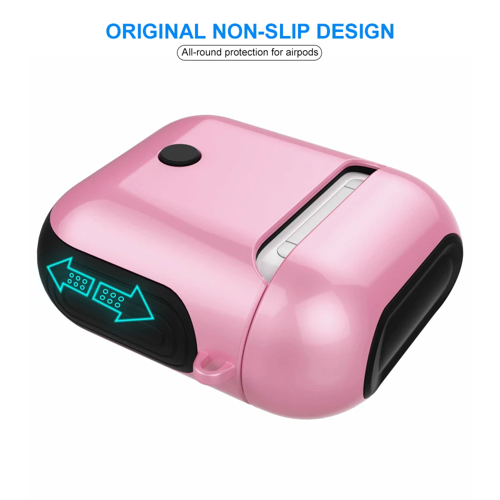 Ascromy Wireless Earphone Case Charging Box For Apple Airpods Skin Shockproof Bluetooth Headphone Pouch Protective Accessories |