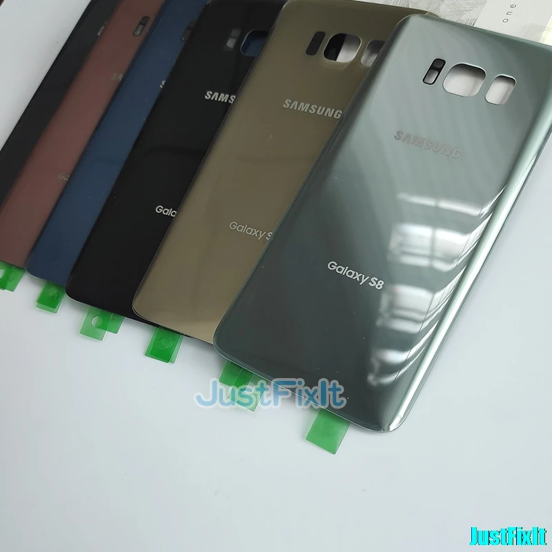 Задняя крышка из стекла для SAMSUNG Galaxy S8 plus G955f G955U G950F G950A G950|Бамперы| |