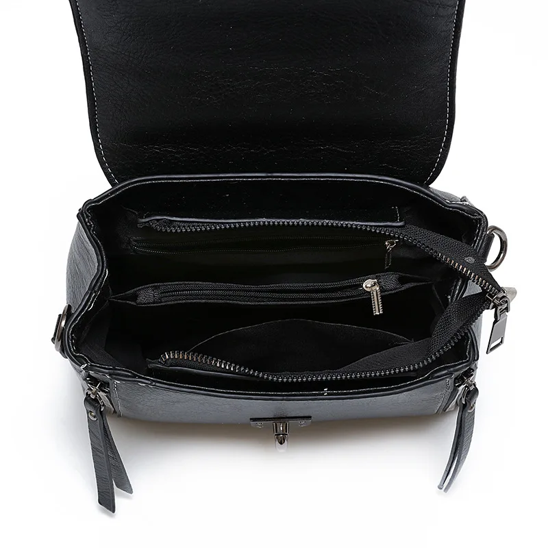 Винтаж Новый сумки для женщин 2019 женский брендовая кожаная сумочка высокое