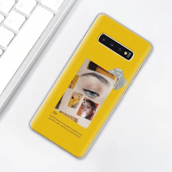 012 Художественный эстетический Ван Гог Мона Лиза чехол для телефона для samsung Galaxy S10e S10 Plus S7 S8 S9 Plus Note 8 9 M10 M20 M30 жесткий чехол - Цвет: 012