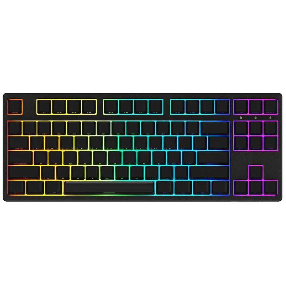 AKKO Ducky 3087SL игровая механическая клавиатура боковой надписи переключатель Cherry RGB