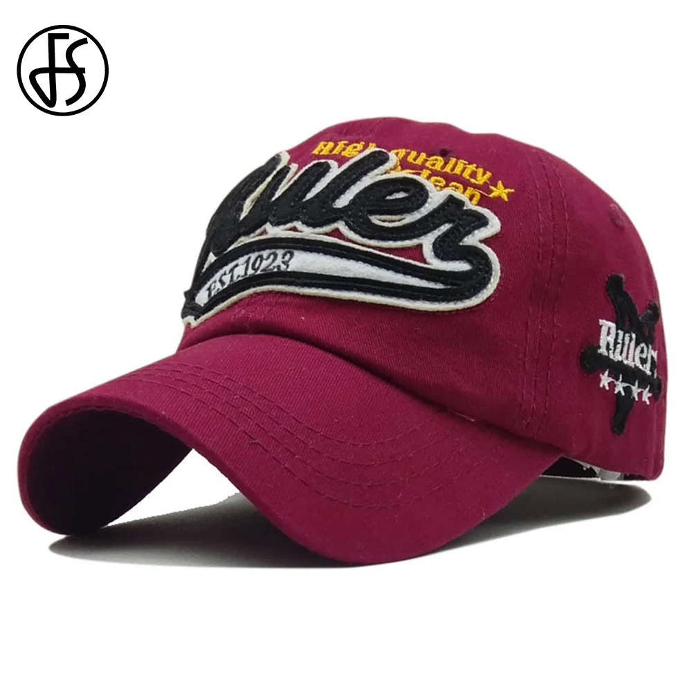 FS, красная, белая, полная Кепка, гангста, бейсболка, s Bone, дальнобойщик, для мужчин и женщин, облегающие шапки, для катания на лыжах и сноуборде, шапка для папы