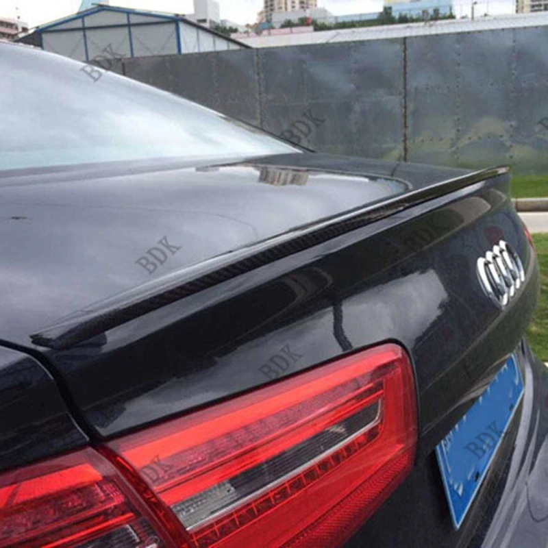 Спойлер для Audi A6 C7 S6 стиль спойлер из углеродного волокна крыло заднего багажника