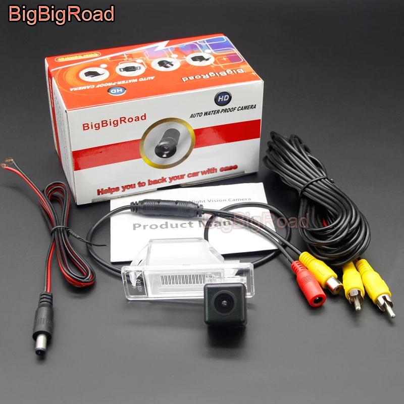 Камера заднего вида BigBigRoad парковочная CCD камера для Nissan Cefiro Sentra Pulsar Almera N16 N17 G11 2011
