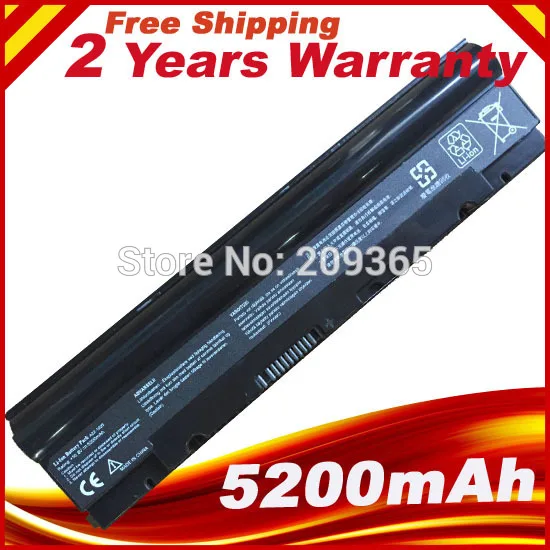 Аккумулятор Loptop для ASUS аккумулятор Eee ПК 1025 EPC 1025C 1225B 1225C R052 R052CE | Компьютеры и офис