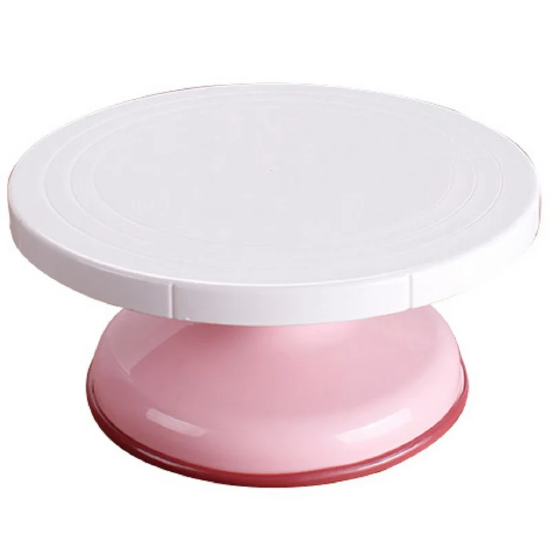 10-дюймовый вращающийся украшения торта проигрыватель противоскольжения лепешка