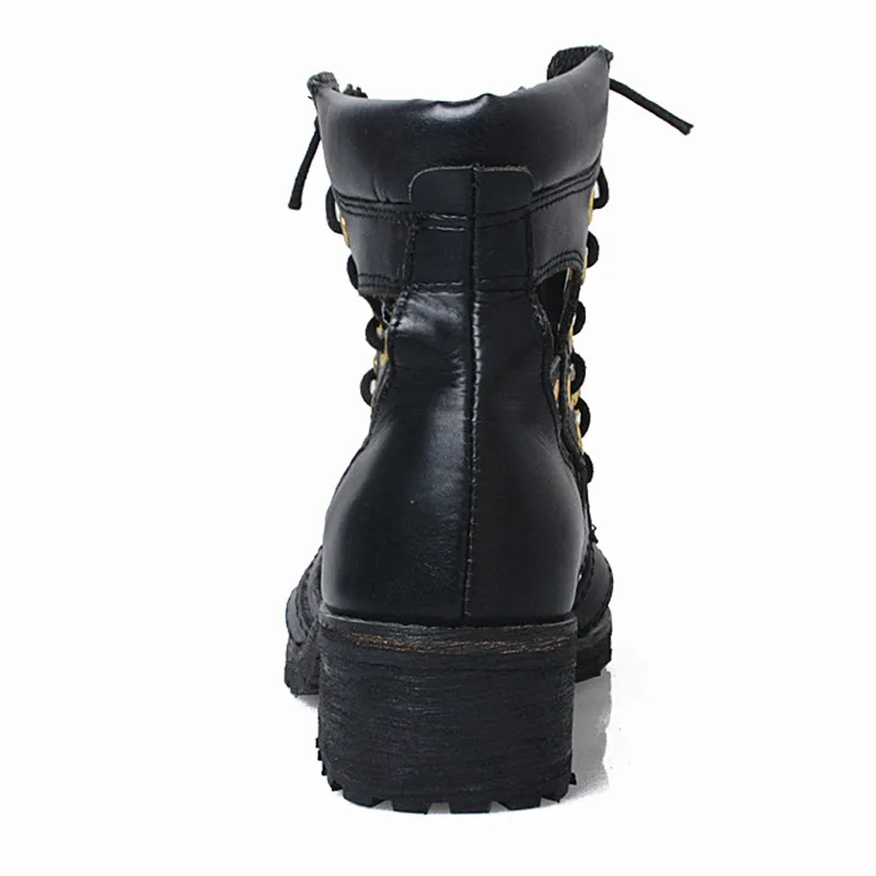 Jady/женские сандалии гладиаторы розового и черного цвета из натуральной кожи на