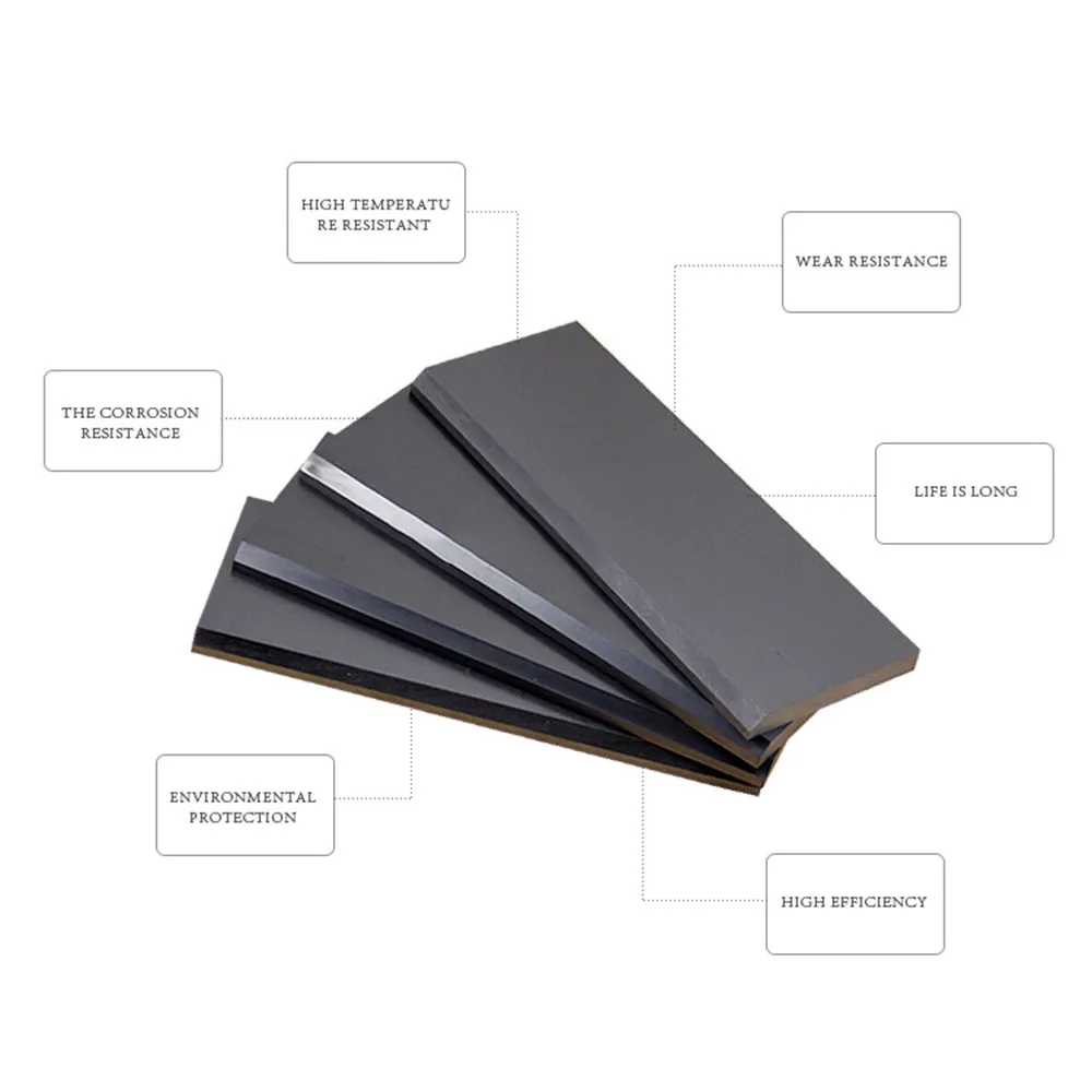 8pcs 180*28*4*mm Carbon Vanes Blades Graphite Plate Sheet DT/KVT Rotary Blade Scraper for Pump | Обустройство дома