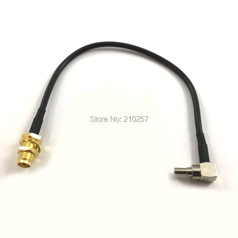 Коннектор гнездовой Crc9-Rp-Sma 1 шт. RG174 15 см кабель для модема Huawei 4G | Мобильные