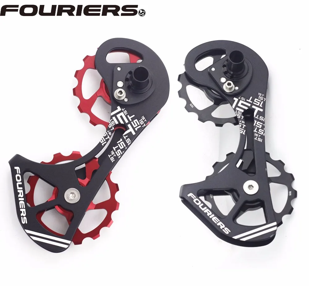 Переключатель передач 15T нижний шкив дорожный велосипед для SHIMANO RD 9000 9070 6800