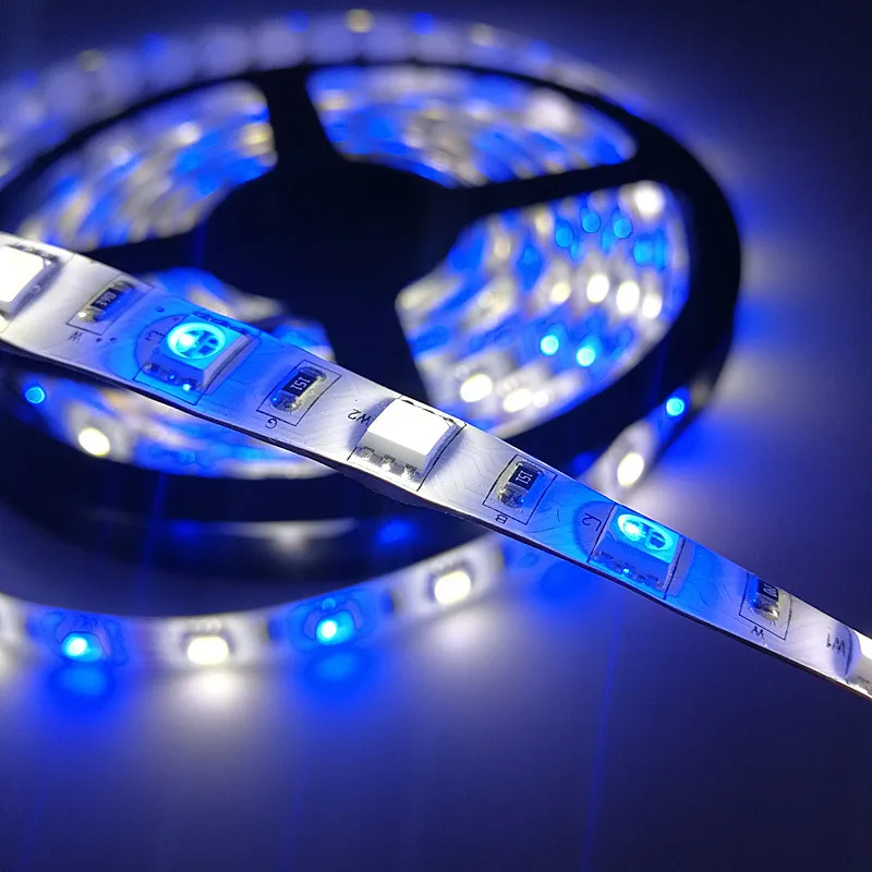 СВЕТОДИОДНАЯ лента SMD 5050 RGB водонепроницаемая светодиодная 5 м светодиодов 12 В