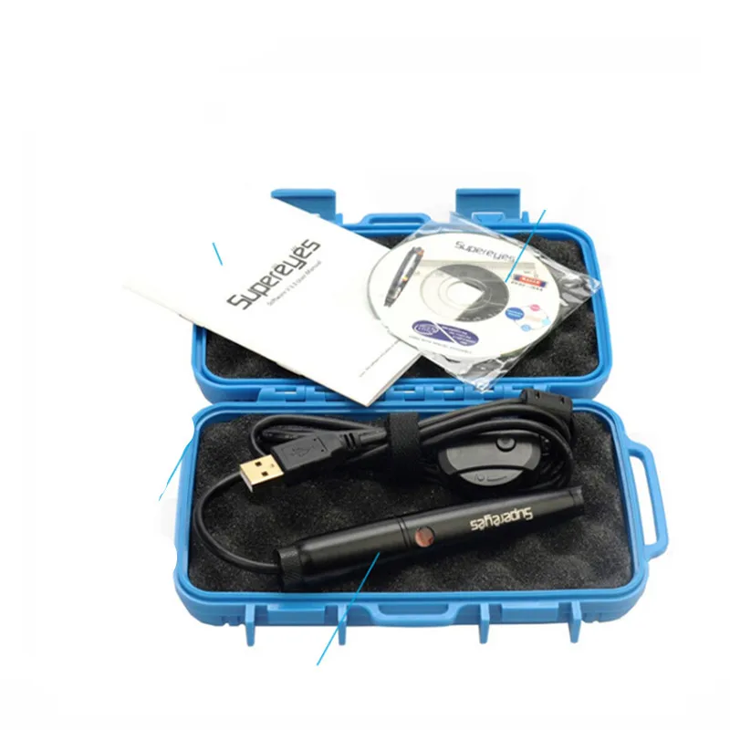 Supereyes B008 HD 5MP 1 500x непрерывный фокусный USB микроскоп ручной эндоскоп|Камеры