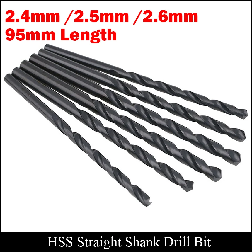 Сверло спиральное из быстрорежущей стали 2 4/2 5/2 6/95 мм|drill bit|twist drill bithigh speed steel |