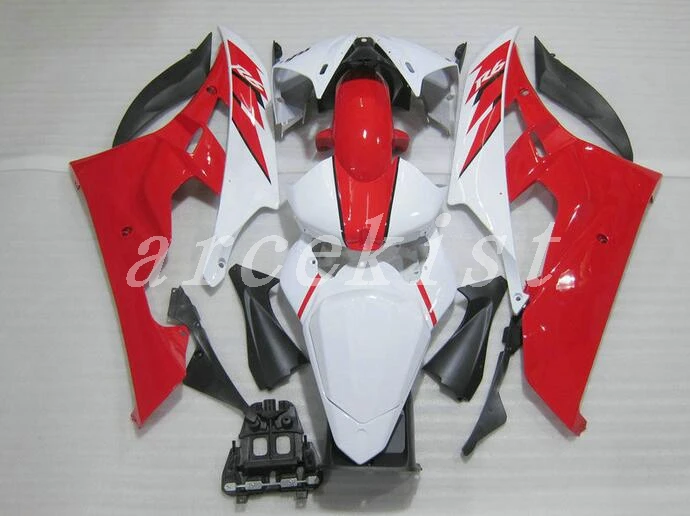 4 подарки ABS мотоцикл Обтекатели наборы Подходит для Yamaha YZF 600 R6 06 07 YZF-R6 2006 2007 обтекатель Набор капот на заказ красный белый