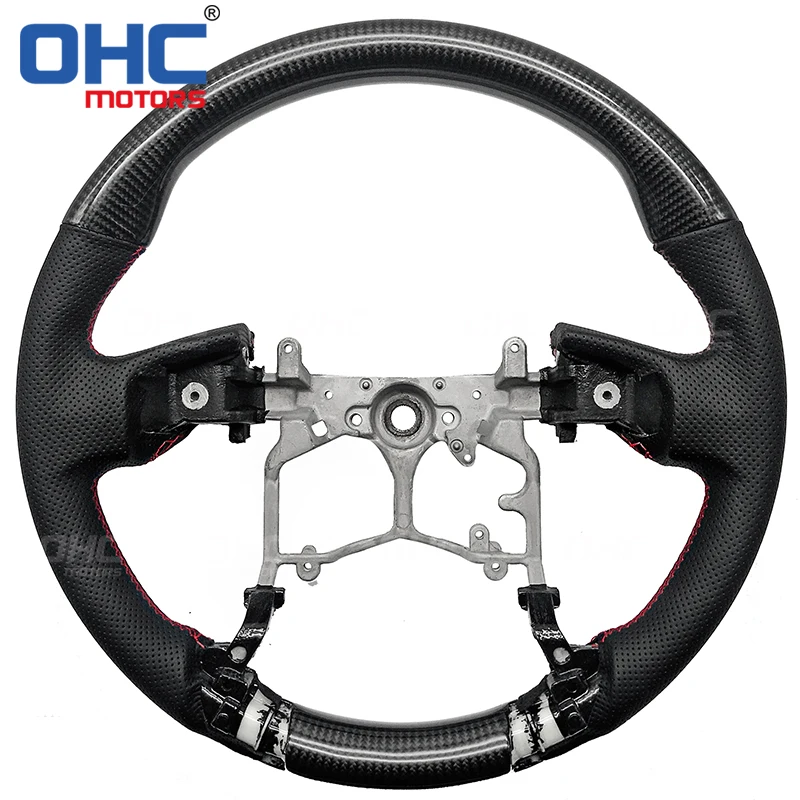 

Carbon Fiber Steering Wheel Compatible For Toyota Prado / Tundra / 4 Runner