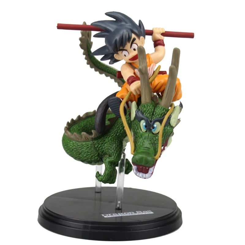 Бесплатная доставка 5 &quotАниме Dragon Ball Z Goku сын Gokou езда дракона версия коробку 14 см