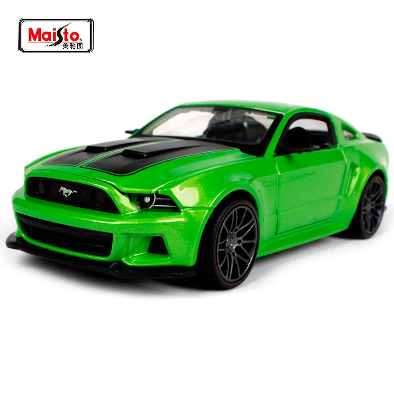 Модель автомобиля Maisto 1:24 2014 FORD MUSTANG STREET RACER литая игрушечная новая в коробке