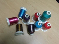 100 120d2 polyestery embroidery Thread 1000m with 112 kinds of color free shipping