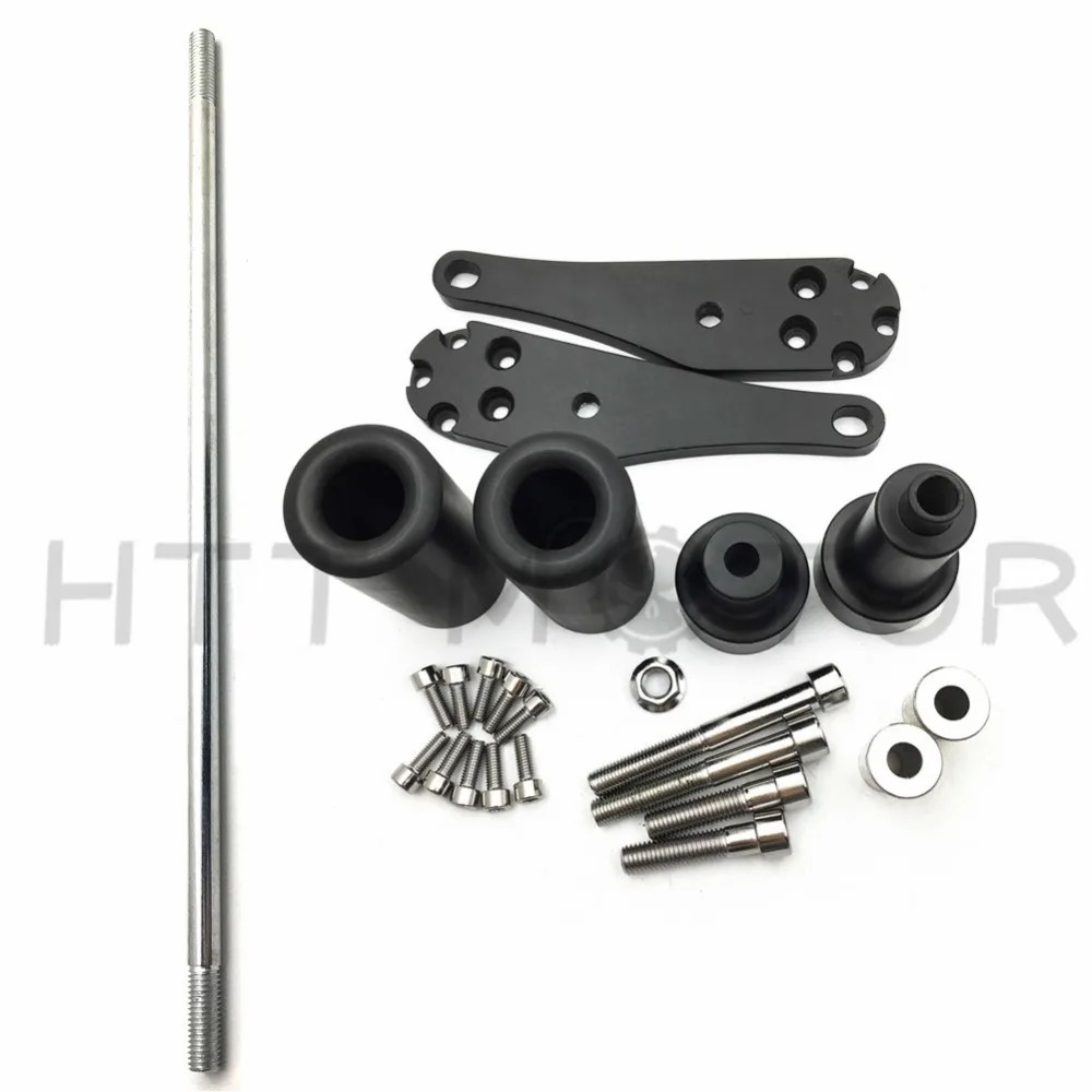 Aftemarket Бесплатная доставка мотоцикл части Нет Cut рамки слайдер протектор для Kawasaki