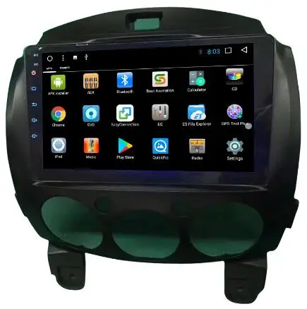 9 "Android автомобильный мультимедийный Стерео GPS Навигация DVD Радио Аудио Sat Nav