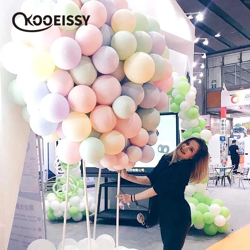 Новые 30 шт 10 &quotконфетных цветов латексные воздушные шары романтические Макарон
