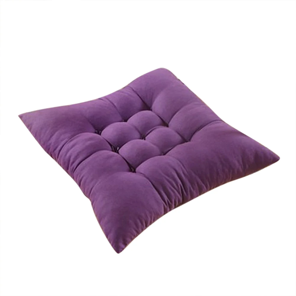 Dark Purple Подушка для сиденья стула прочная Эластичность для столовой сада патио Дома кухни офиса 669 - Цвет: Dark Purple