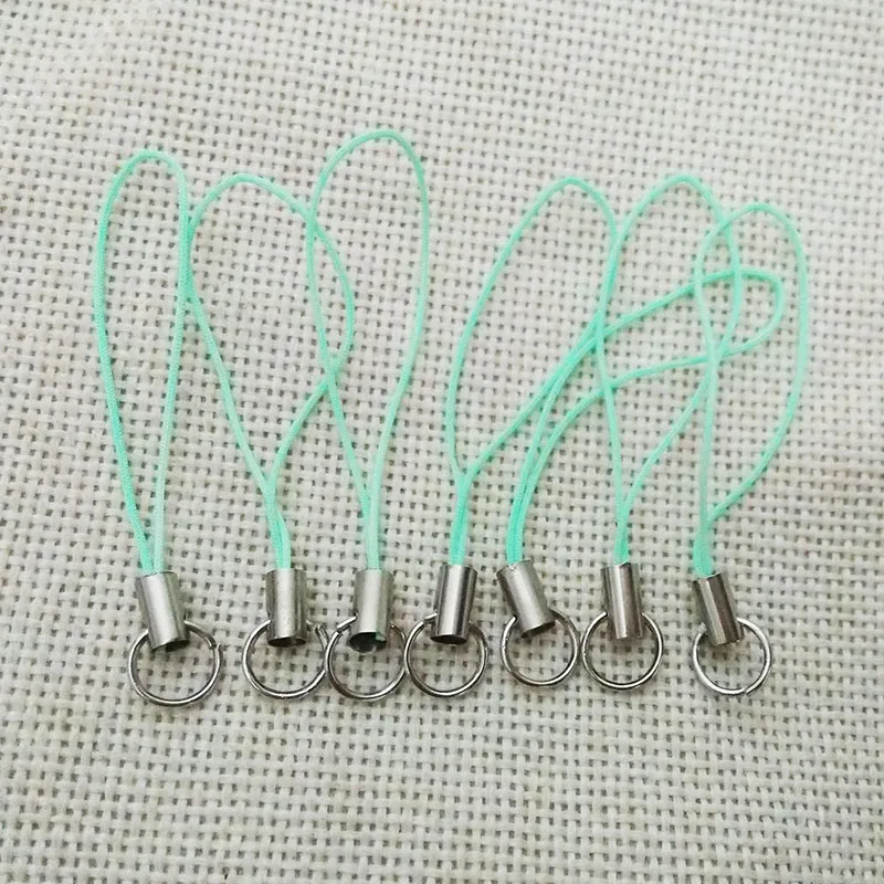 Красный мобильный случае Lariat LANYARD Перейти Кольца Малый веревку брелок Брелоки