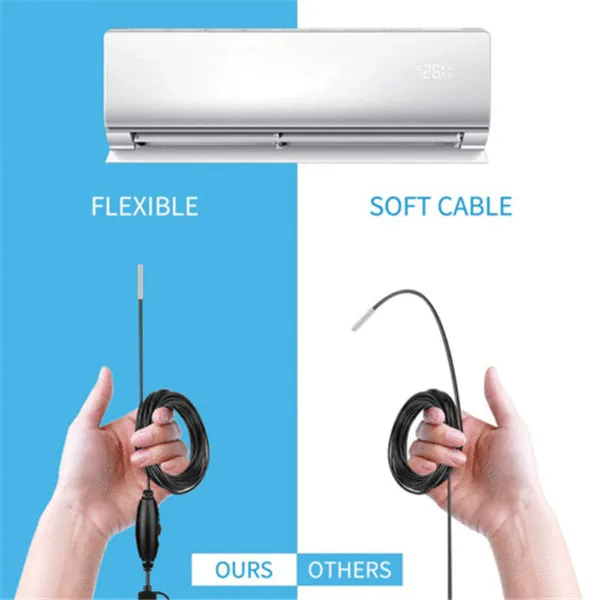 HD Водонепроницаемый WiFi эндоскоп осмотр 6 LED камера для iPhone Android ПК iPad |