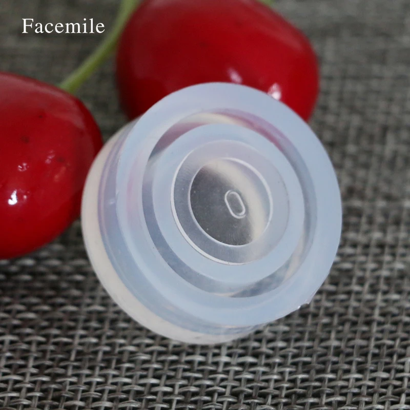 Facemile 1 шт. Сделай Сам круглая форма Силиконовое кольцо для эпоксидной смолы