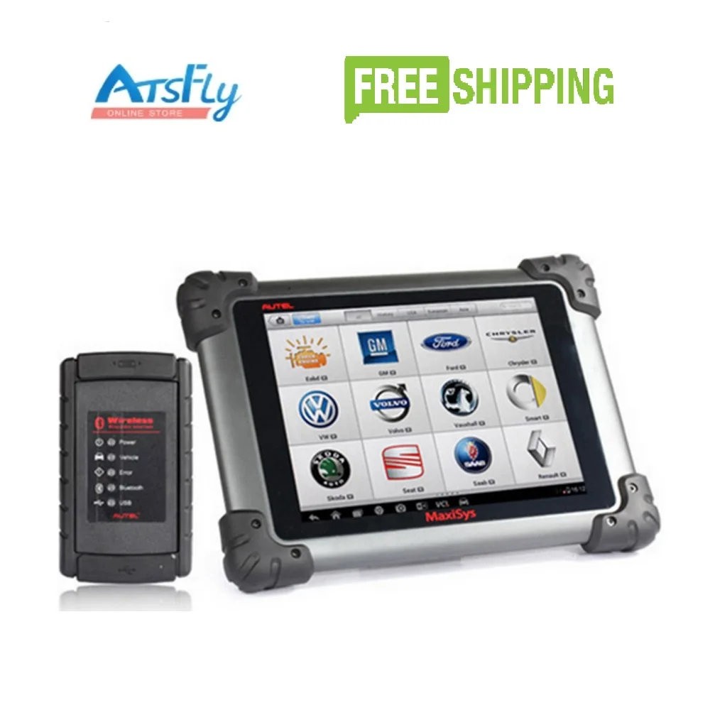 Autel MaxiSys MS908 Авто сканер Бесплатный обновление онлайн MS 908 Смарт эволюция в