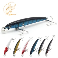 thritop minnow fishing lure artificial hard baits 80mm 4 6g 6 colors for choose tp053 tremble hooks lifelike body fishing tackle