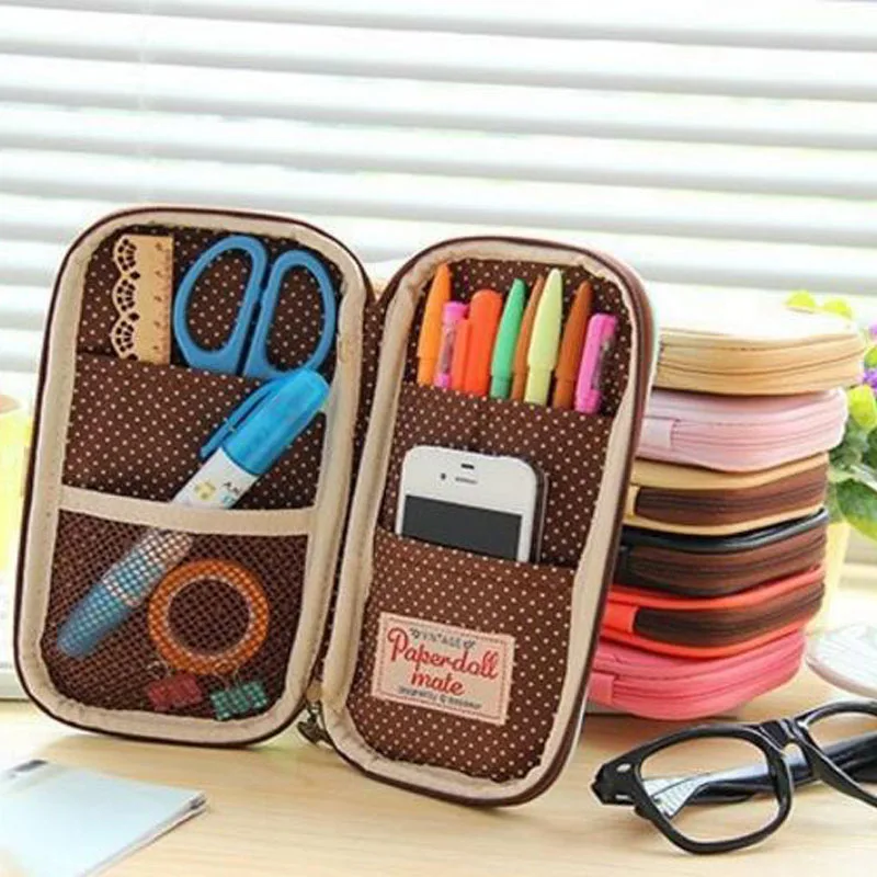 Чехол карандаш Yes Girl Cute Kawaii кожаная сумка 21 × 12 см отличный подарок для школы и