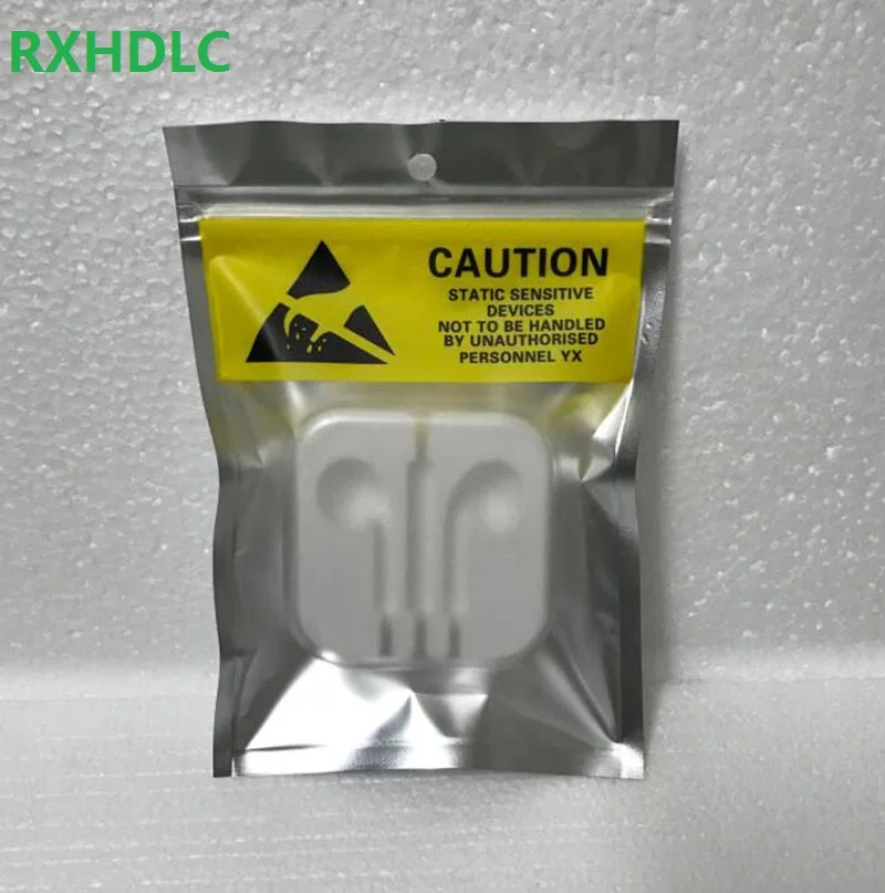 Желтая этикетка 8*15 см антистатическое экранирование антистатипосылка пакет с