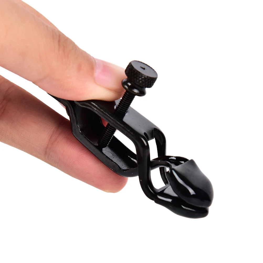 1 пара черная накладка на соски груди зажимы ювелирные изделия Бюст массажер 6*1 3